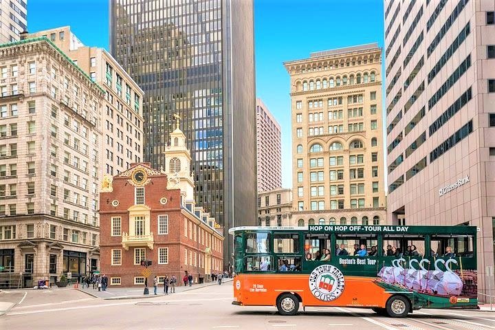 Boston Hop-On Hop-Off Trolley Tour with 14 Stops image