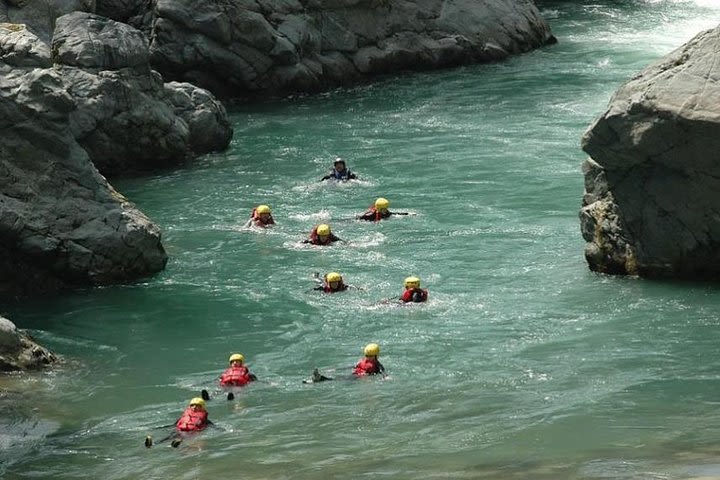 Body Rafting Alcantara gorges with food and wine tasting image