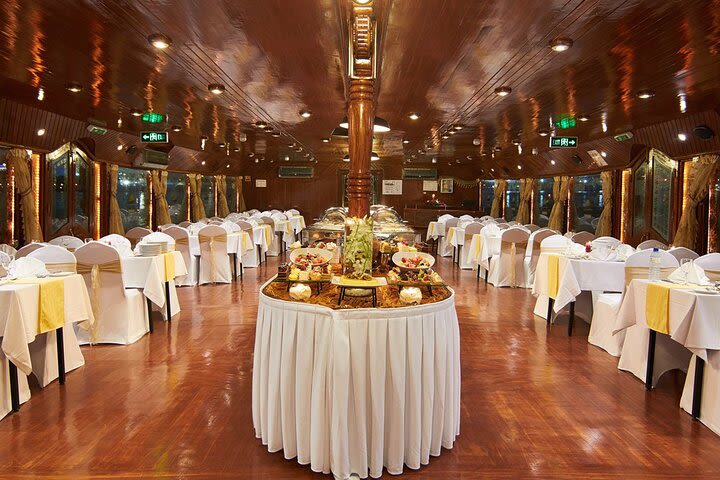 Romantic Dhow Creek Dinner Cruise With Live Shows and International Buffet  image