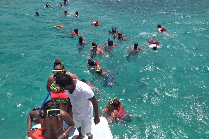 Catamaran Party & Snorkel in the Caribbean Sea image