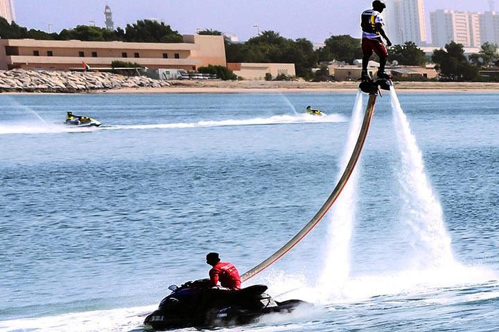 Flyboarding image