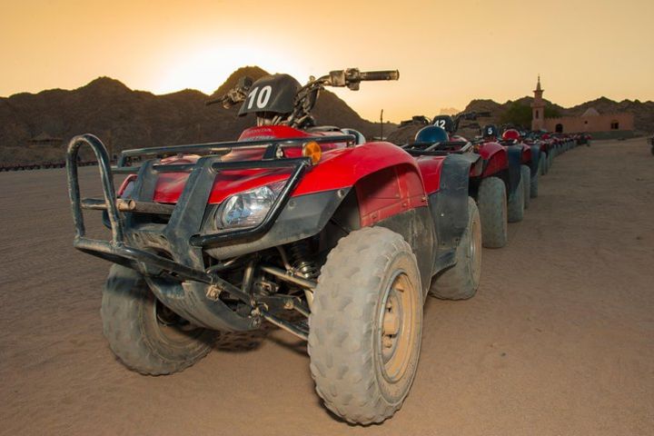  3 Hours Sunset Safari by Quad Bike, Camel Ride With Transfer - Sharm El Sheikh image