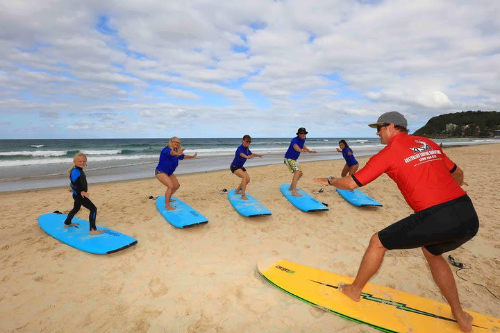 Fingal Head Learn-to-Surf Day Trip from the Gold Coast or Byron Bay image