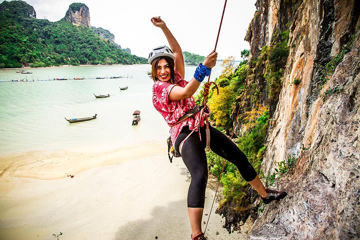 Half Day Rock Climbing Tour Railay Beach, Krabi image