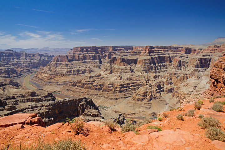 Grand Canyon West Helicopter Tour with Boat Ride and Optional Meal image