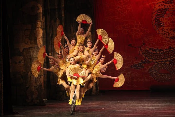 Beijing Acrobat Show with Transfer image