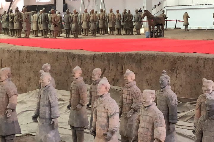 Xi'an Day Trip of Terracotta Warriors, City Wall, Big Wild Goose Pagoda image