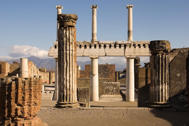 Skip-the-line Small-Group Pompeii Tour with a Local Archaeology Expert Guide image