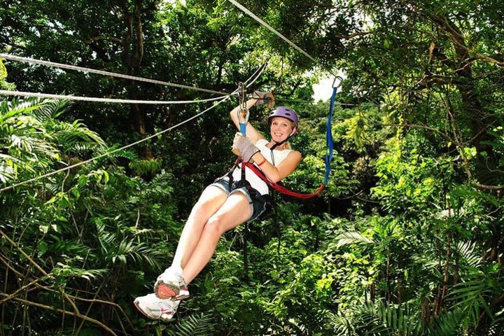 Combo Adventure: Canopy Tour, Tubing and Hot Springs Coco Beach image