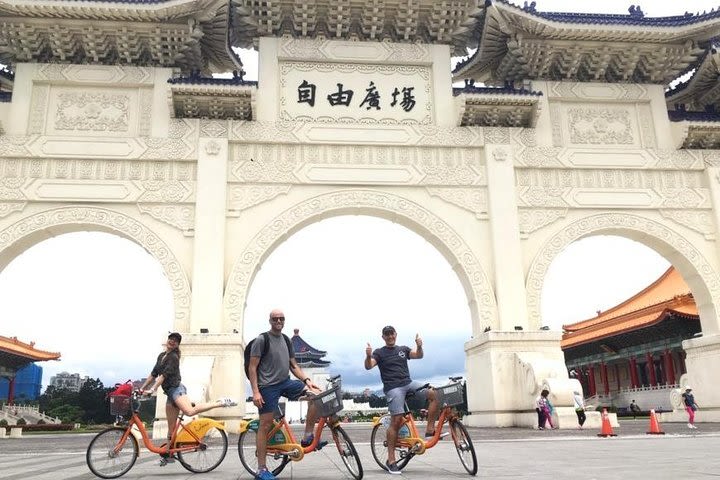 Taipei in Motion: City Day Tour by Bike, Metro and Walking image