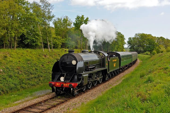 Bluebell Steam Railway & Vineyard Bus Tour image