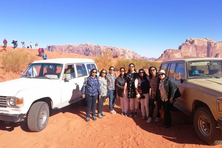 Wadi Rum Day Tour from Petra ending in Aqaba image