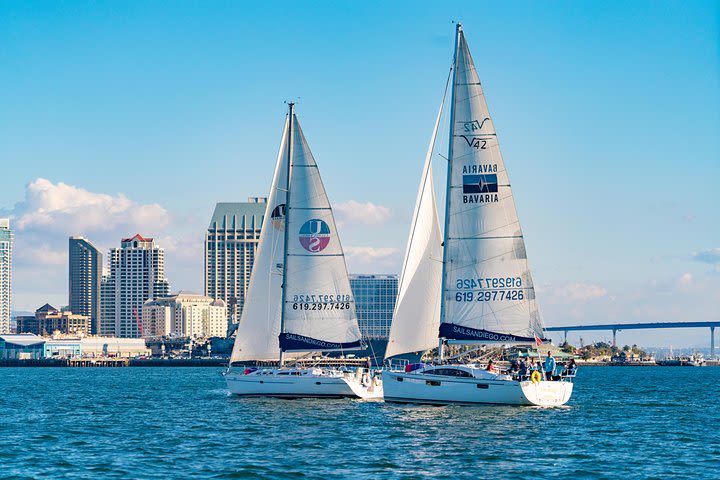 2 Hour San Diego Bay Morning Sailing Tour image