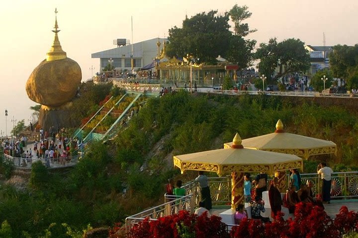 Myanmar's Sacred Sites: Excursion to Golden Rock from Yangon image