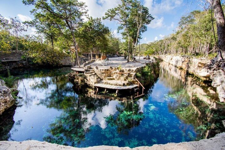 Gorgeous day at Cenote Casa Tortuga Park! image