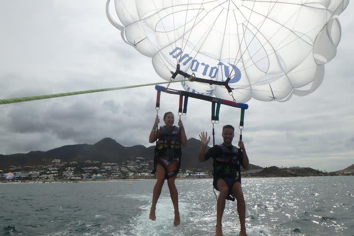 Parasailing Orient Bay Beach Sint Maarten image