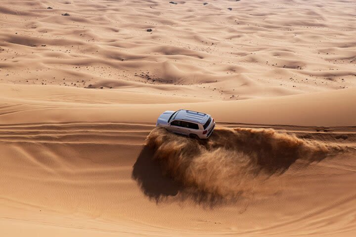 Red Sand Morning Desert Safari With Camel Ride, Sand Boarding image