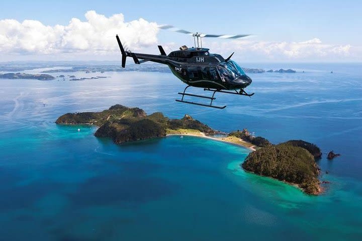 Bay of Islands and Hole in the Rock Scenic Helicopter Tour image