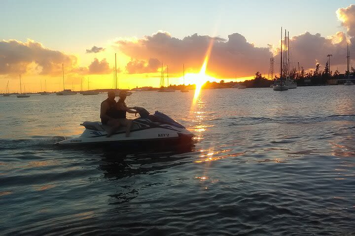 St Martin Jet Ski Sunset Cruise image