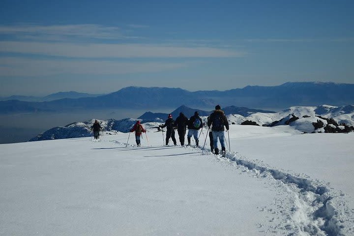 Private Snow Hiking in The Andes from Santiago, carbon neutral image