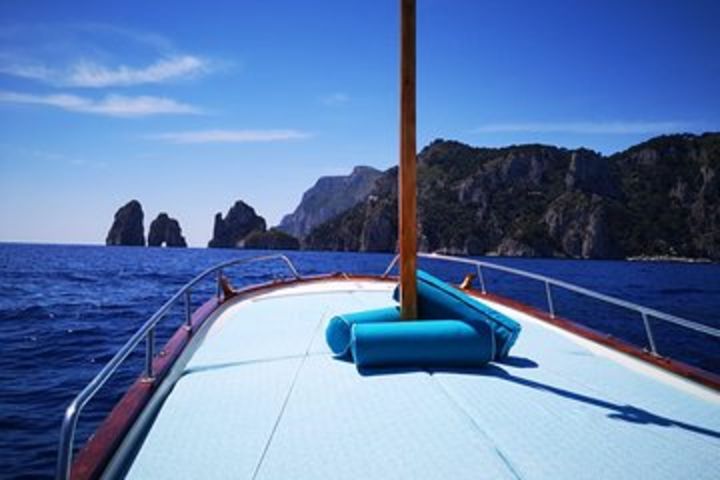 The Island of Capri by Boat image