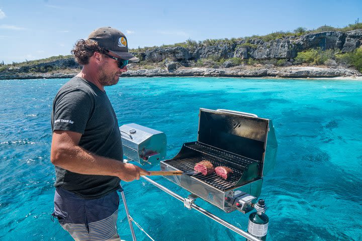 Chill and Grill Catamaran Tour in Bonaire image