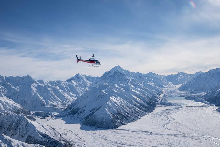 Mount Cook Mountains High Helicopter Flight image