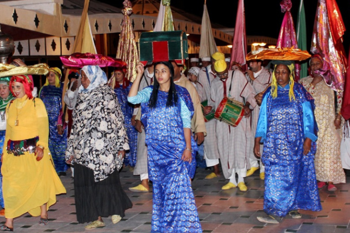 Moroccan dinner show Fantasia at Chez Ali in Marrakech. image