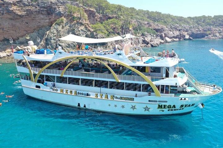Kemer Mega Star Boat Trip with Lunch image