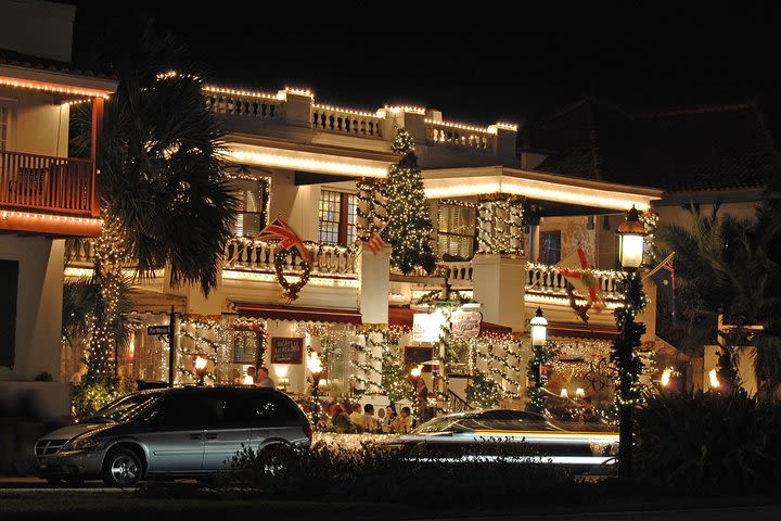 St. Augustine Night of Lights by Private Golf Cart image