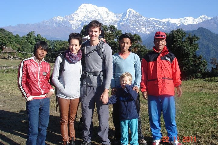 One Day Hike To Australian Camp From Pokhara image