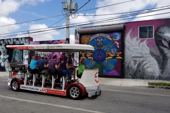 Cycle Party Miami Private Wynwood Brewery Bike Tour for up to 16 guests image