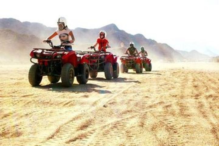 Safari Three Hours by Quad Bike & Camel Ride With Transfer - Hurghada image