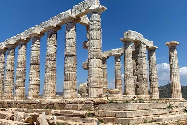 Temple of the Poseidon/Cape Sounio and Vouliagmeni lake Tour  image