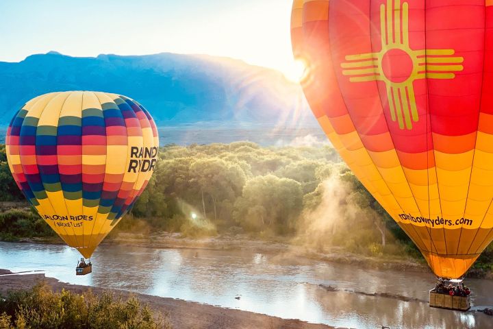 Albuquerque Sunset Hot Air Balloon Ride image