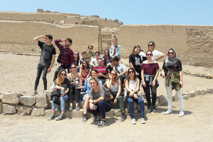 Ruins of Pachacamac from Crucero image