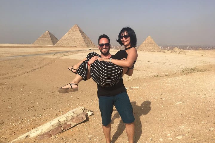 Giza Pyramids, Memphis & Sakkara Full Day Private Tour with Lunch image