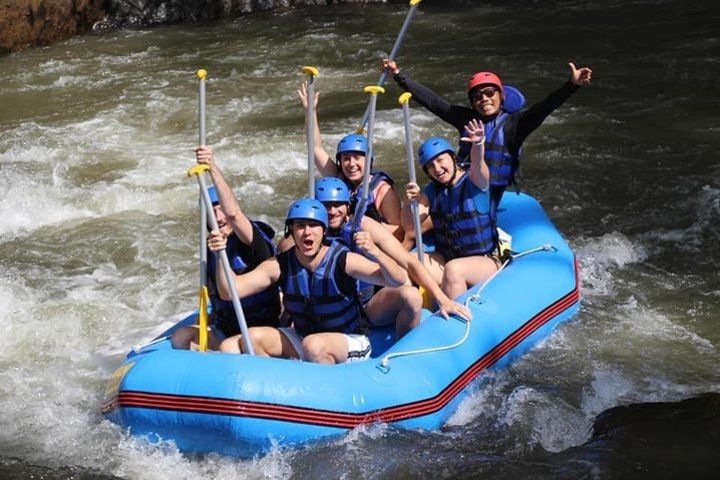 Top 1 Bali Rafting + Ubut Market, Monkey forest , tegalalang Rice terace Tour image