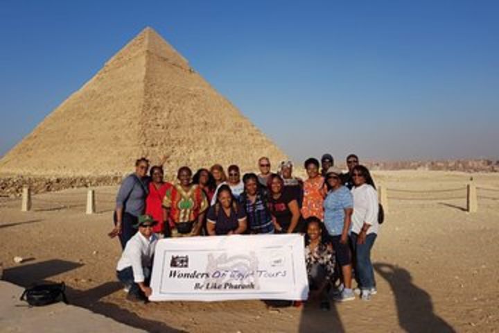 Black Pharaohs Adventure To Giza Pyramids & Great Sphinx With Camel Ride image