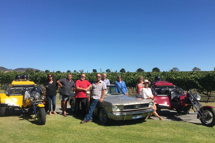 Ultimate Barossa Adventure Day Tour For 2 - Combined Mustang Convertible-Trike image