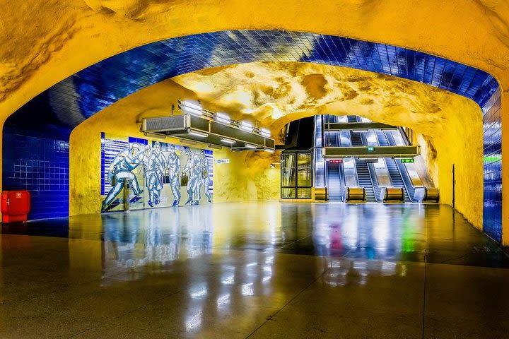 Stockholm Subway Art Tour image