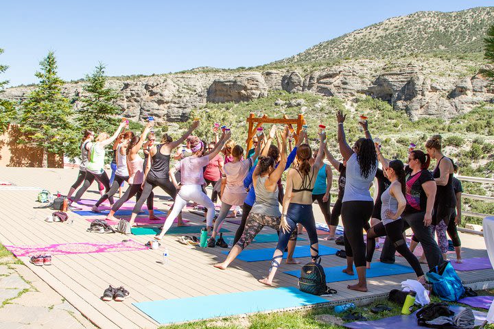 Yoga Uncorked at Retreat on Charleston Peak image