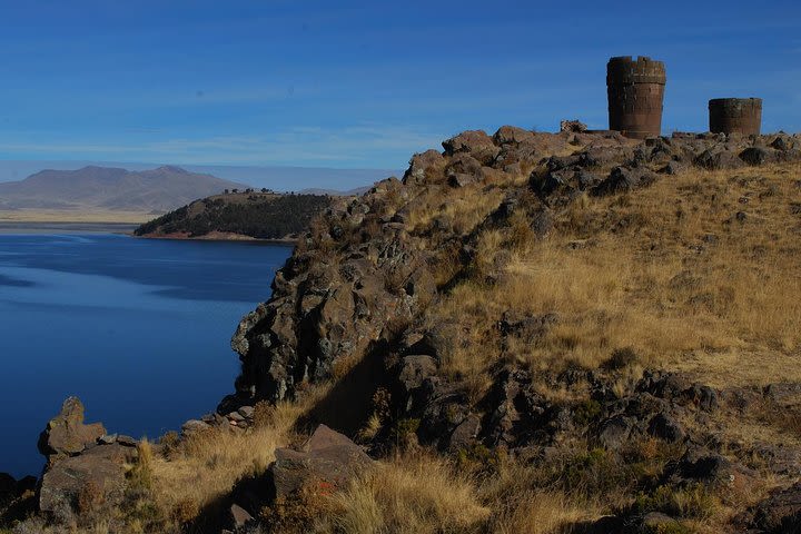 Half-Day Tombs "Chullpas" of Sillustani from Puno image