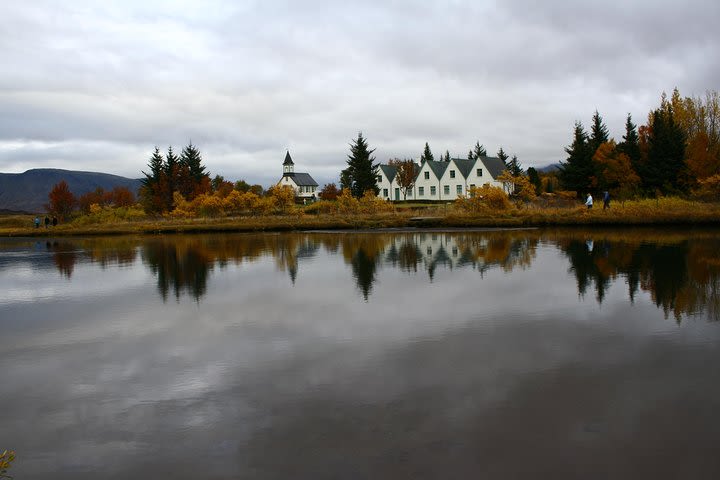 Full-Day Golden Circle Guided Tour from Reykjavik by Minibus image
