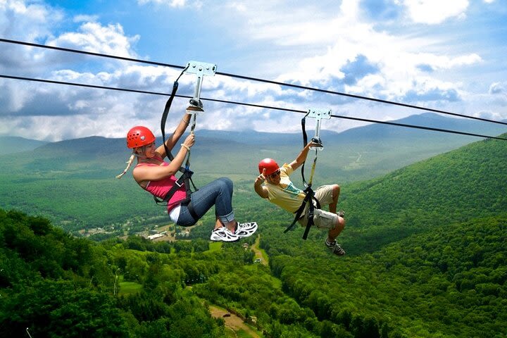 Zip Lining & Waterfall Hike in the Catskill Mountains, New York- 3-Day Trip image