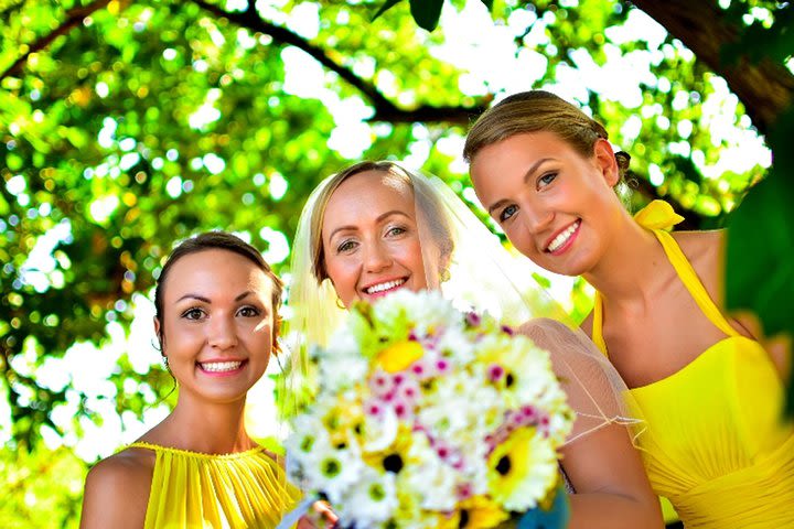 Western Style Beach Wedding Ceremony at Bentota Beach image