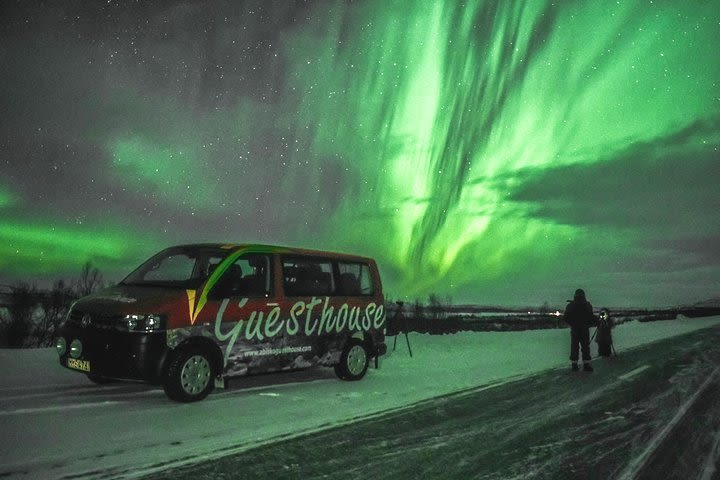 Guided Aurora Chasing by Car in Abisko image