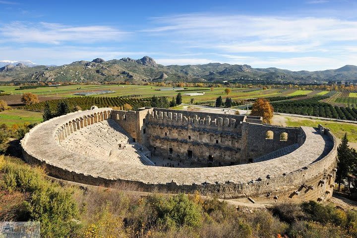 Ancient cities of Side and Aspendos and Manavgat Waterfall from Alanya image