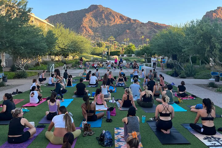 Private Guided Yoga Session At Papago Park image