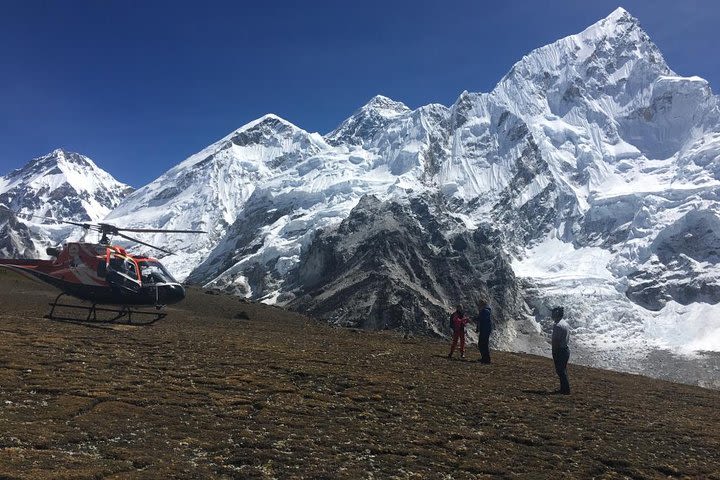 Private Everest Base Camp Helicopter flight with landing from Kathmandu day tour image